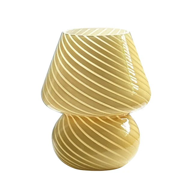 Luvikno | Luksuriøs Murano Glass Bordlampe - Elegant og Unik