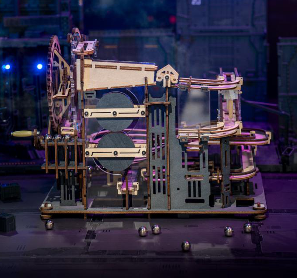 Murmelbahn Night City 2.0 | Spill spor Innovativ | Luvikno