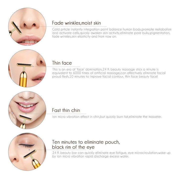 Facial T-Bar Gull Massager | Luvikno