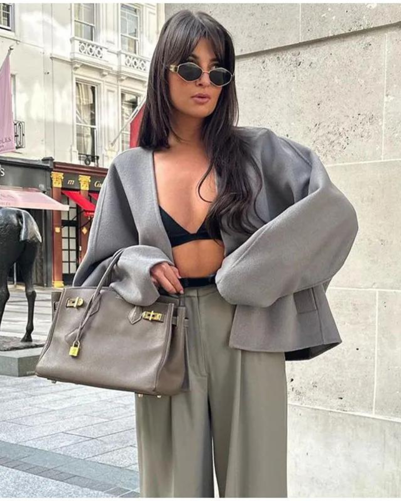 Luvik | Korte oversized jakke