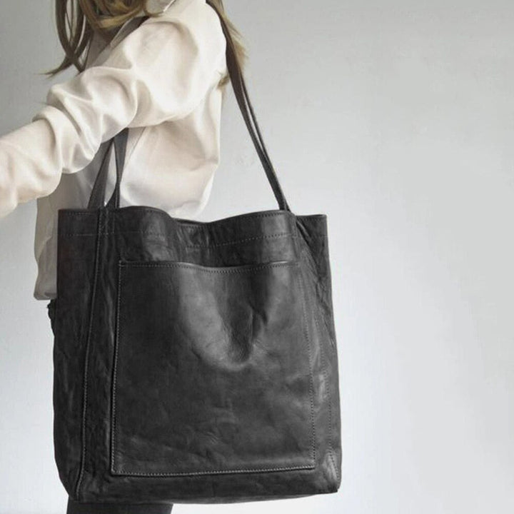 Luvik - Kvinners Lær Crossbody Veske