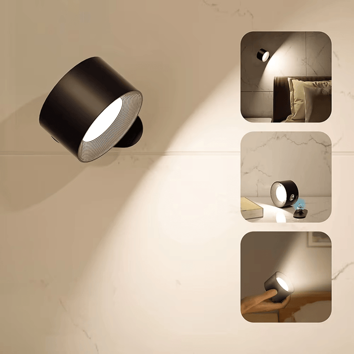 Luvikno | Trådløs nordisk vegglampe med fjernkontroll