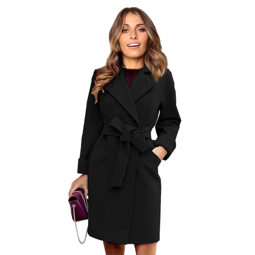 Luvik | Lang høst-vinter trench-coat
