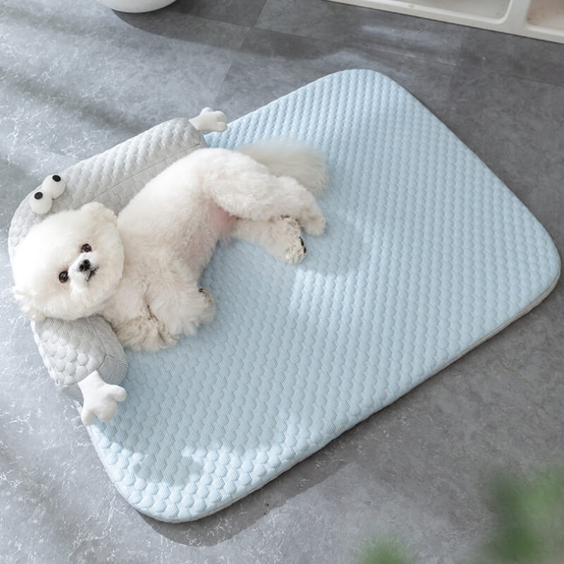 FrostyPaws | Kjøle Kjæledyr Seng | Luvikno