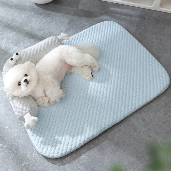 FrostyPaws | Kjøle Kjæledyr Seng | Luvikno