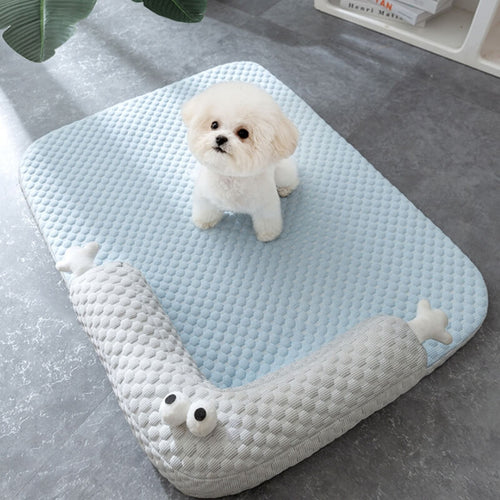 FrostyPaws | Kjøle Kjæledyr Seng | Luvikno