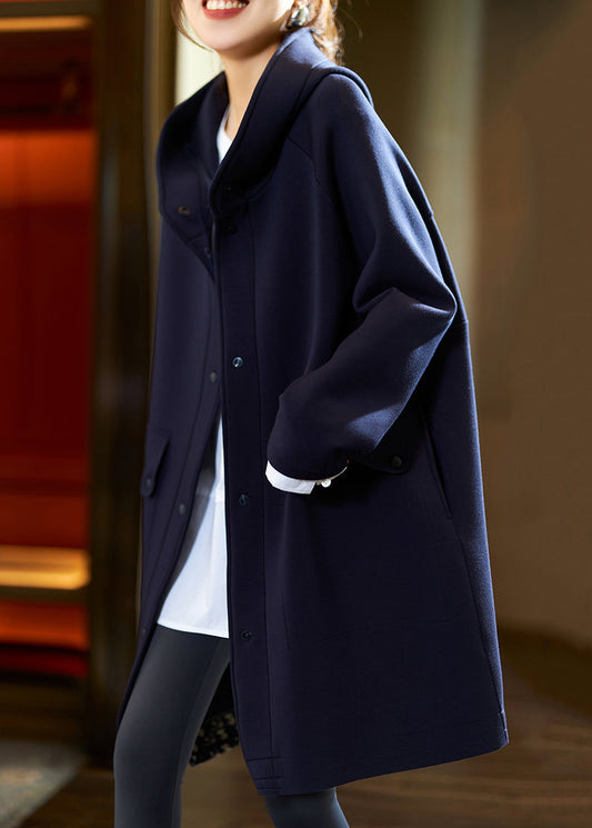 Luvik | Ylisuuret puuvillatakki pitkillä hihoilla ja hupulla