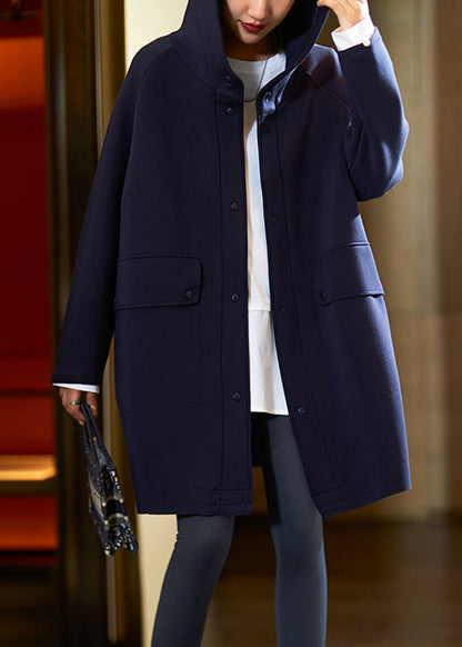 Luvik | Ylisuuret puuvillatakki pitkillä hihoilla ja hupulla