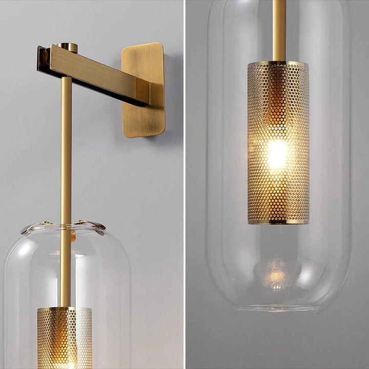 Neith Glass Vegglampe | Luvikno