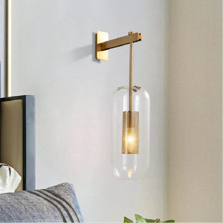 Neith Glass Vegglampe | Luvikno