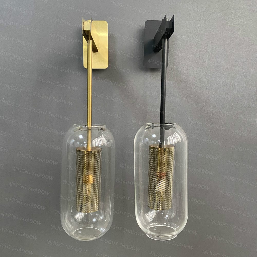 Neith Glass Vegglampe | Luvikno
