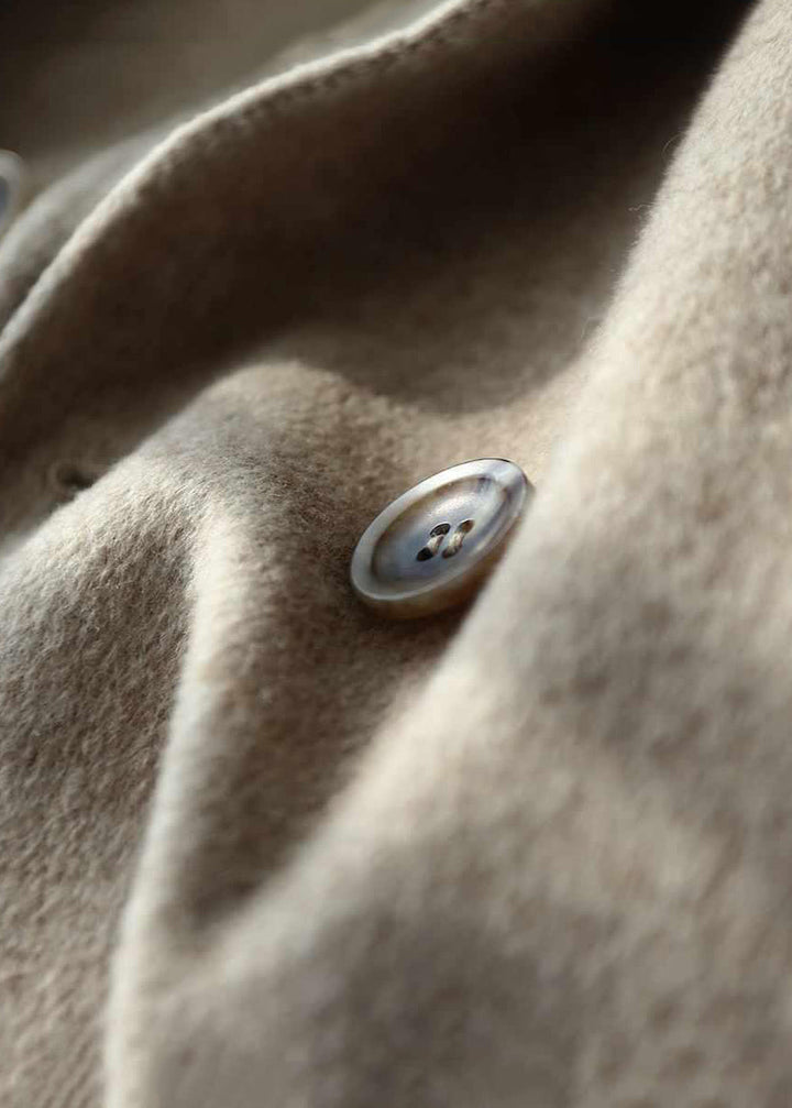 Luvik | Hellcamel Knapper Lommer Patches Bomull Jakker Lange Ermer
