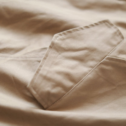 Luvik | khaki suuret koot takki design huppu ylösala takki liike patchwork talvi trench-coat