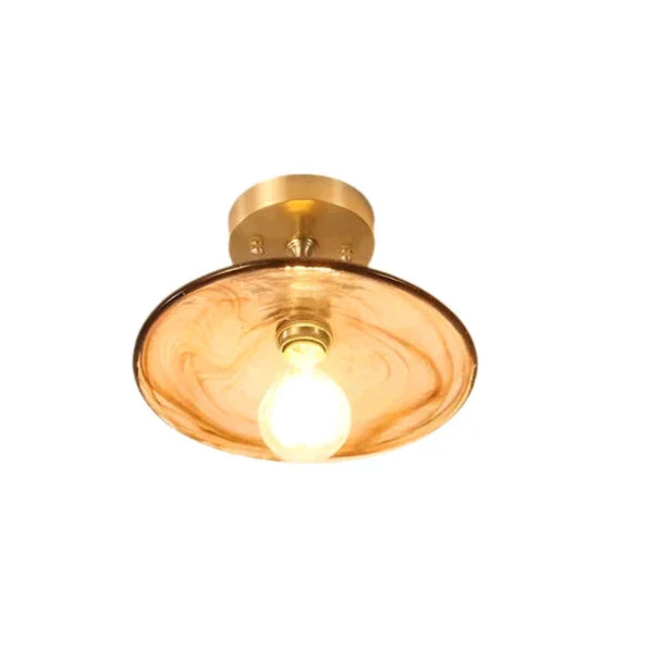 Nordisk taklampe med kreativt glasskopp design – Moderne design for gang og stue | Luvikno