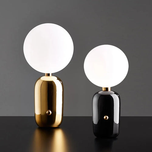 Luvikno | Skandinavisk Luksus Bordlampe: WinterGlo Belysning med Stil
