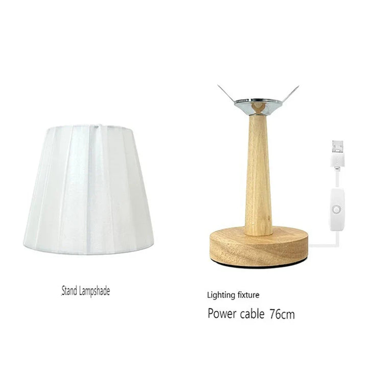 Luvikno | Moderne Dimmbar LED Bordlampe - for Soverom og Stue