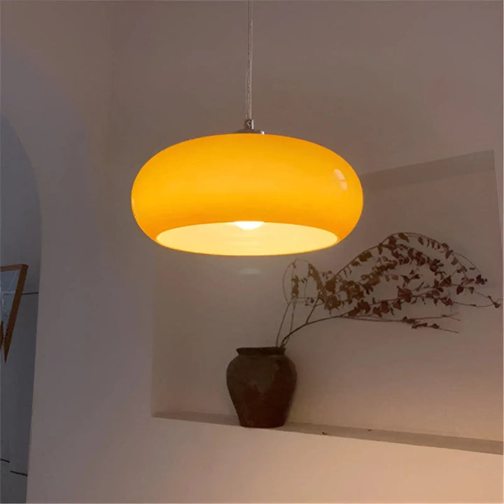 Luvikno | Luxe Retro-Glass Pendel - Elegant LED Hengelampe