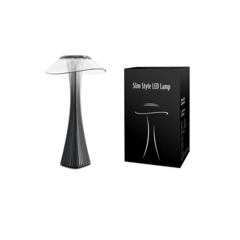 Dimbar LED Bordlampe – Moderne Nattbordlampe med Berøringskontroll, Elegant Belysning for Soverom og Stue | Luvikno