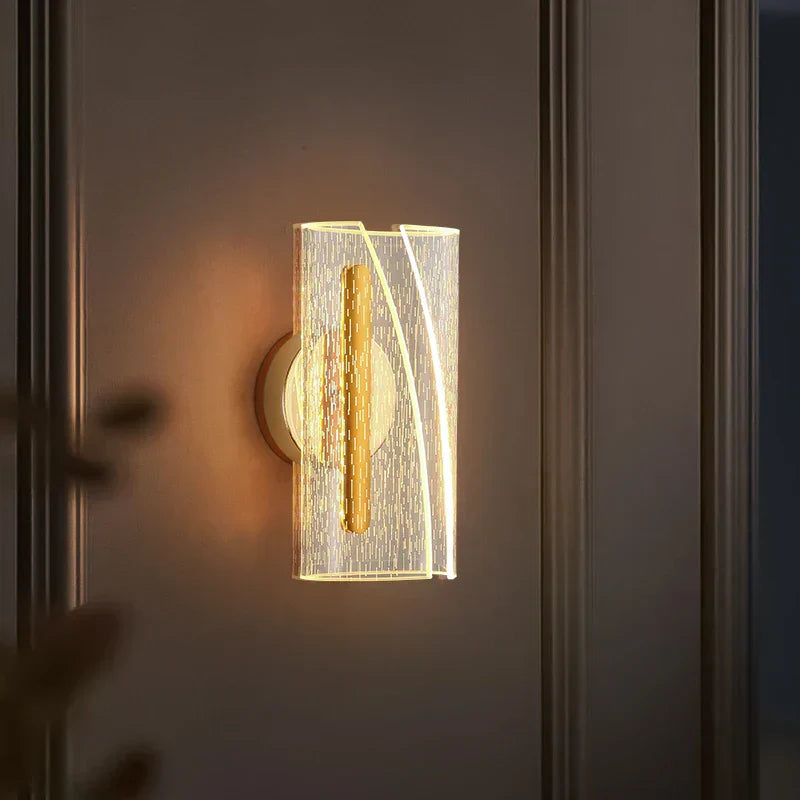 NordicGlow – Elegant LED Vegglampe for Atmosfærisk Belysning Luvikno
