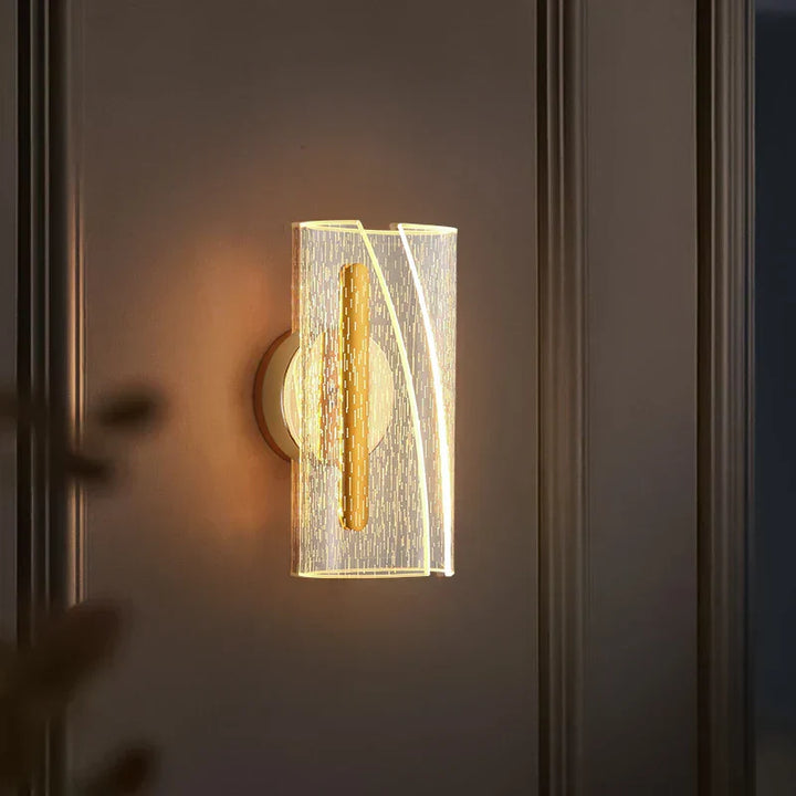 NordicGlow – Elegant LED Vegglampe for Atmosfærisk Belysning Luvikno