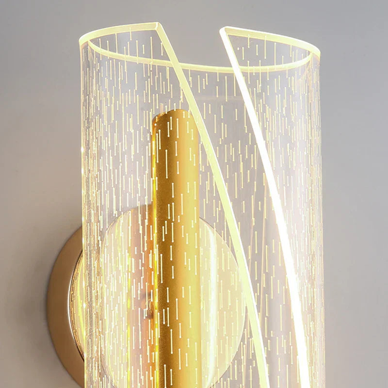 NordicGlow – Elegant LED Vegglampe for Atmosfærisk Belysning Luvikno