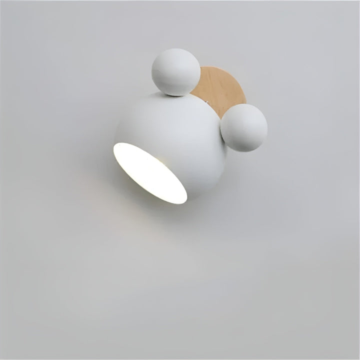 Vegglampe i Mickey-design – Dekorativ og Moderne | Perfekt for barnerom og stue | Luvikno