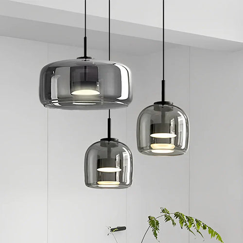 Minimalist Glass Pendant Lamp - Elegant and Sleek Lighting for Any Space | Luvikno