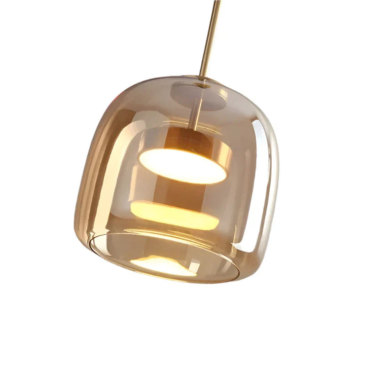 NordicGlow - Minimalistisk LED Pendellampe for et Tidløst Utseende | Luvikno