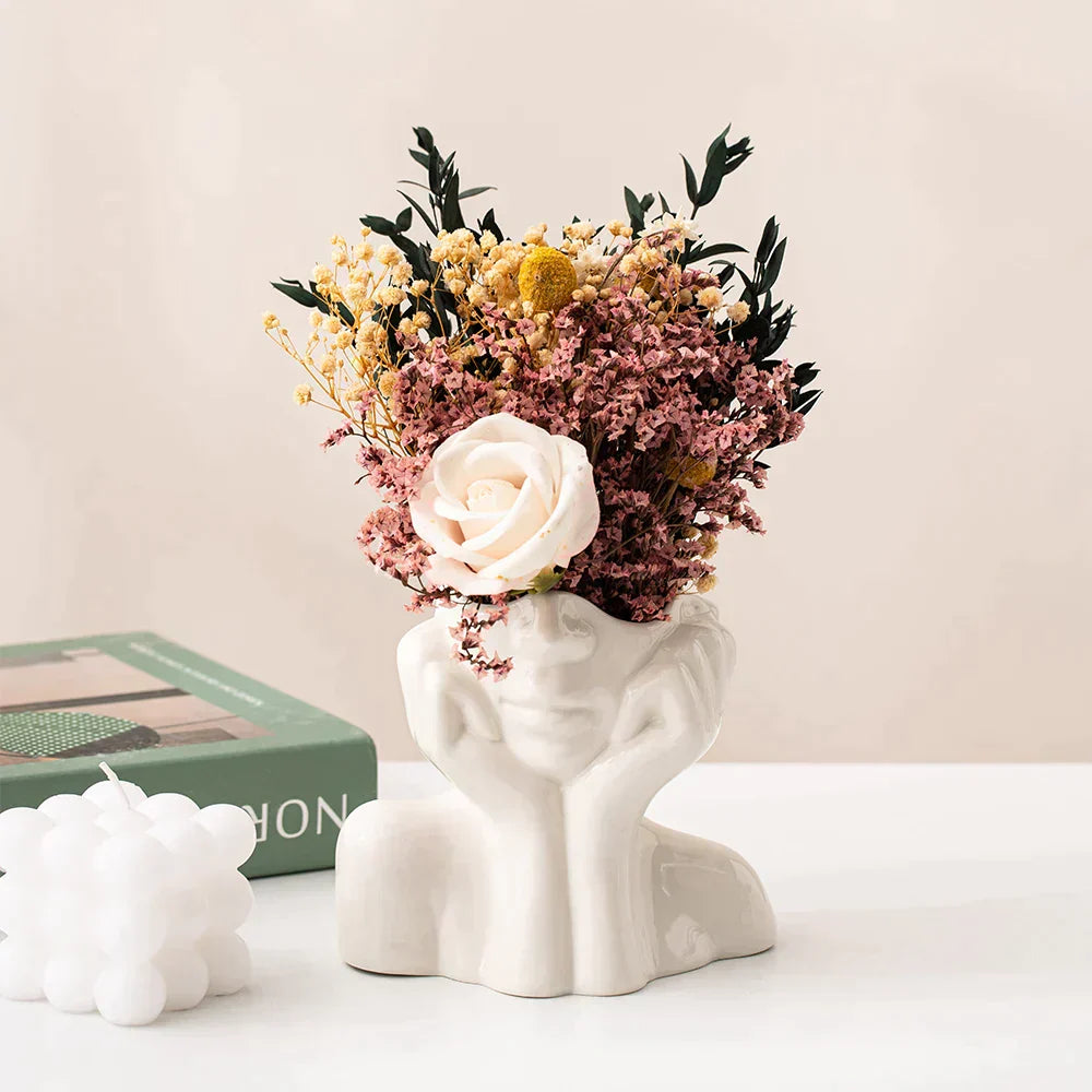 ClayLuxe Keramiske Vaser – Minimalistisk Design for et Stilfullt Hjem Luvikno