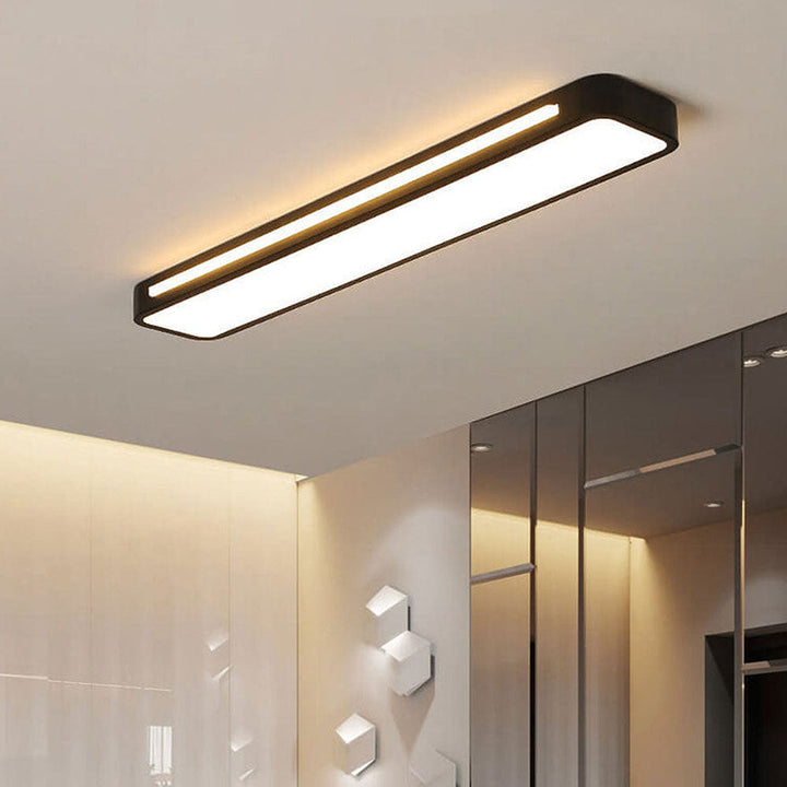 Luvikno | GlowRond – Moderne LED Taklampe for Gang, Innganger & Trapper | Energisparende & Stilig Design