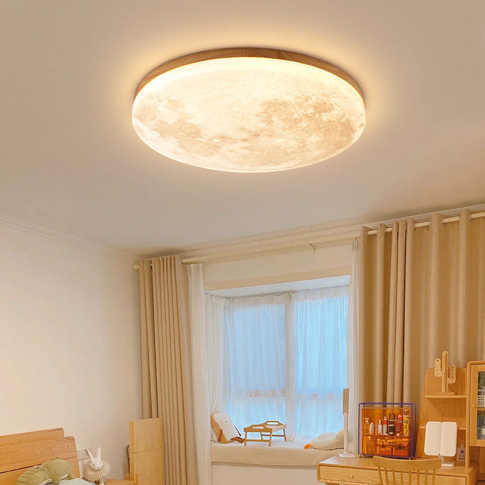 Luvikno | LunaGlow - Månelampe Taklampe Med Myk LED Belysning