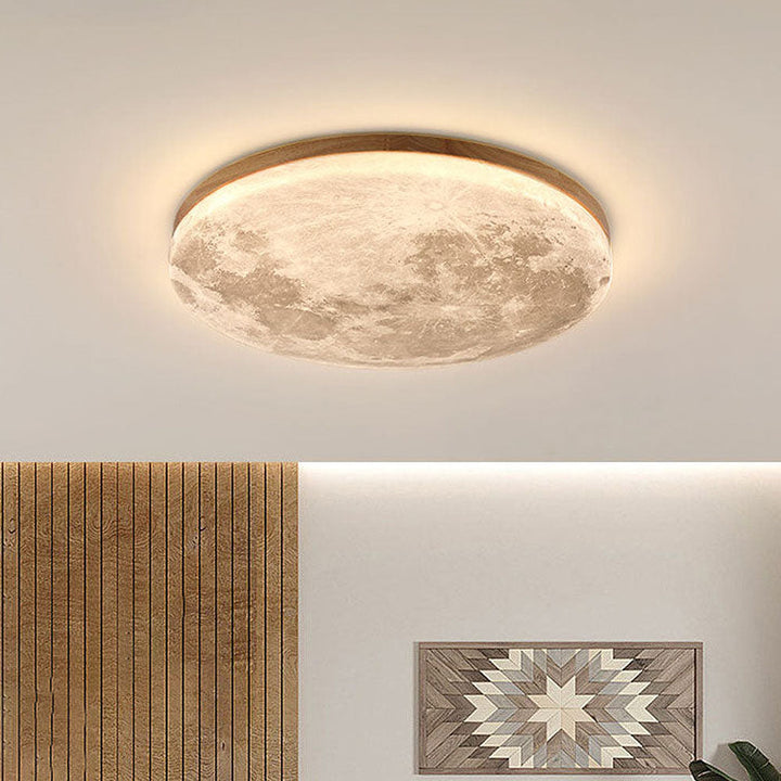 Luvikno | LunaGlow - Månelampe Taklampe Med Myk LED Belysning