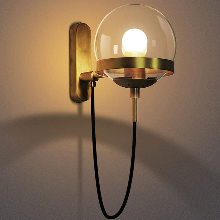 Unik Glass Ball Vegglampe | Luvikno