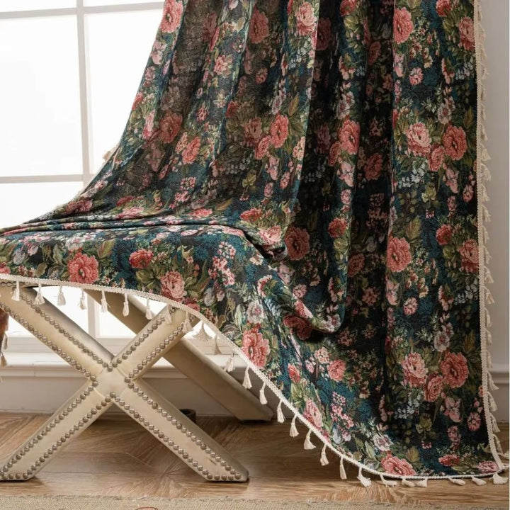 Blomstrete dusk gardinpanel | Luvikno