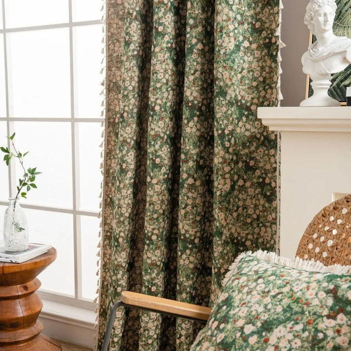 Blomstrete dusk gardinpanel | Luvikno