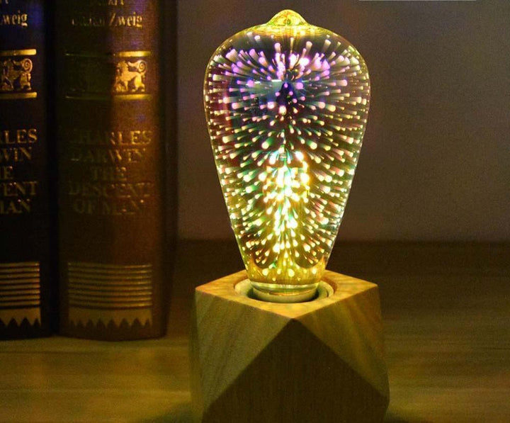 3D LED Julelys Pærer | Luvikno
