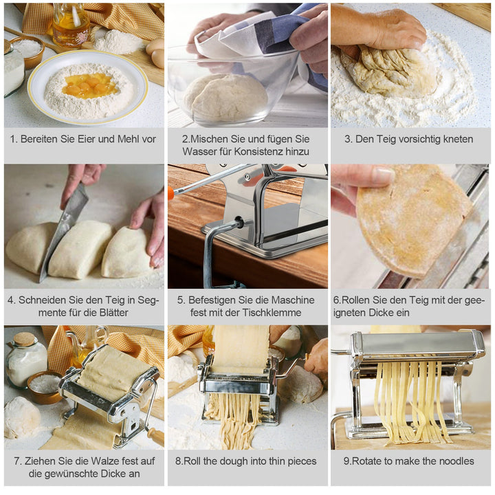 Noodle Machine Pasta Maskin Rustfritt Stål | Luvikno