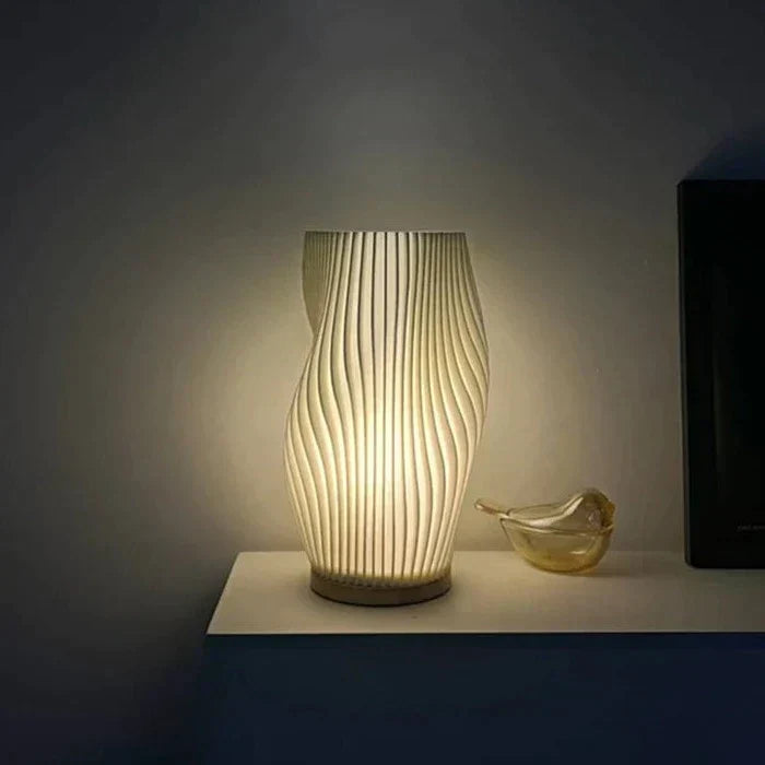 Bølgete Ambient Lampe - Sofia | Luvikno