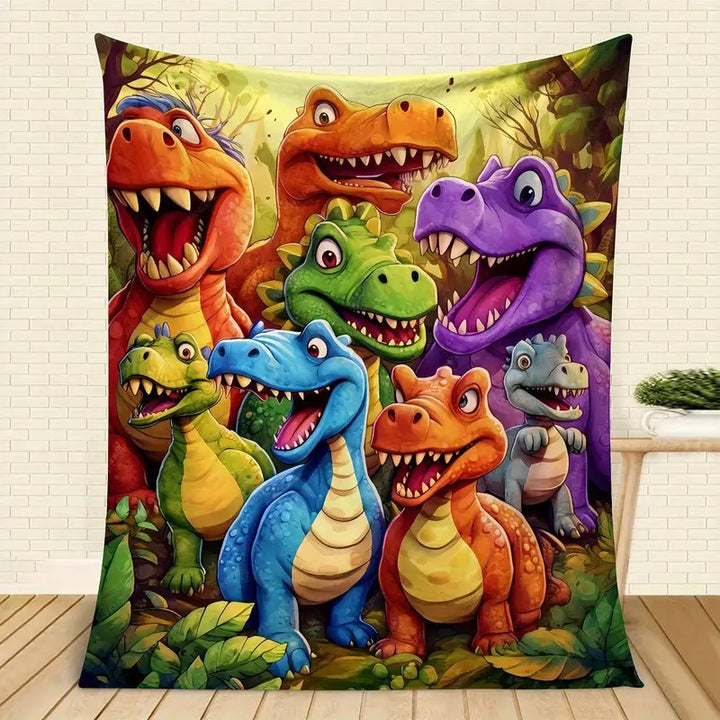 Dinosaurveggteppe Luvikno