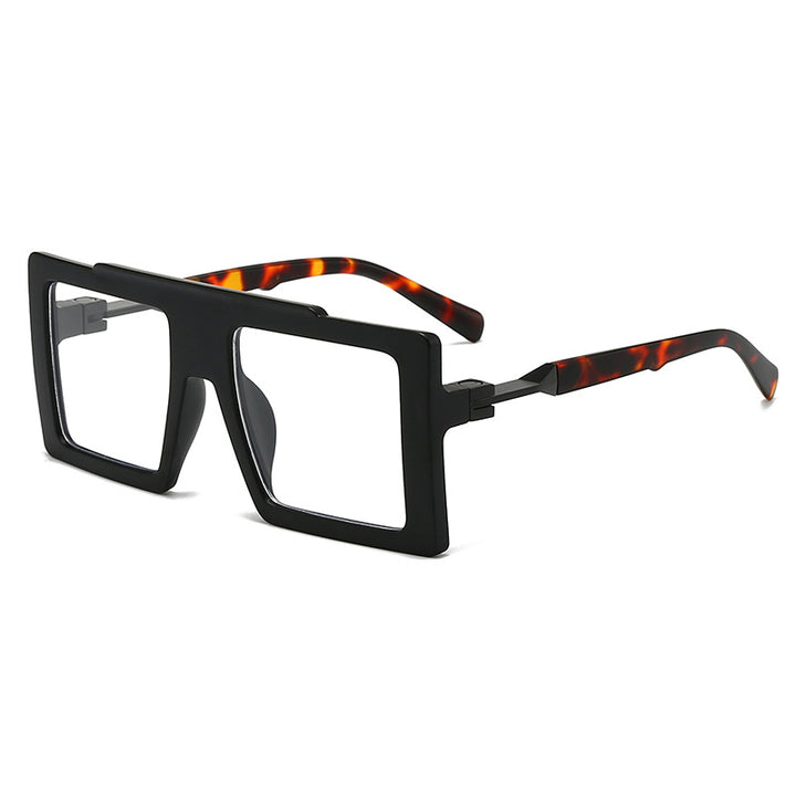Dame moteriktig solbrille med rektangulær ramme Luvikno