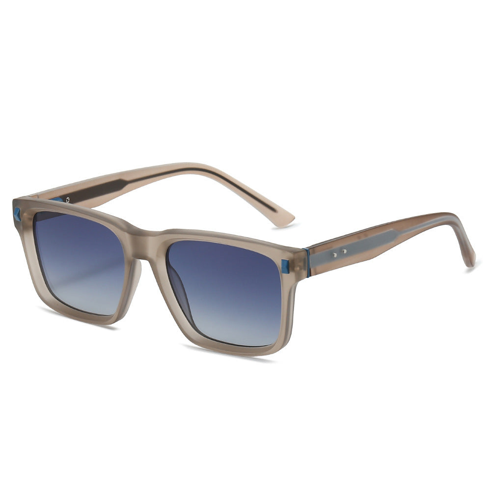 Dame Fashion-solbrille med UV400-beskyttelse og moderne, kantete design Luvikno