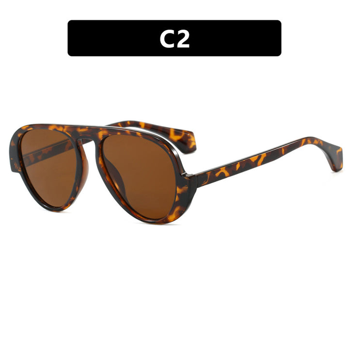 Dame solbrille med unikt retro-ramme og UV-beskyttelse Luvikno