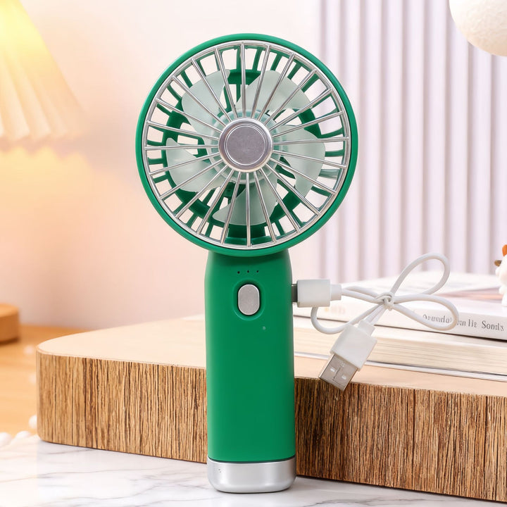 Dame Bærbar Håndvifte med USB-port og ergonomisk design Luvikno