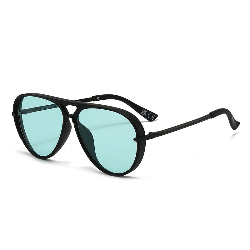 Dame pilot-solbrille med moderne metallramme og UV-beskyttelse Luvikno