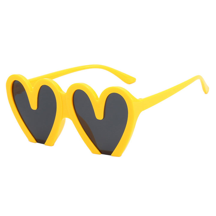 Dame hjerteformet solbrille Luvikno 1780928954
