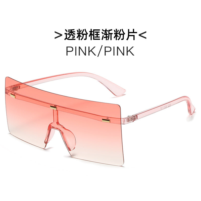 Dame futuristisk Oversized-solbriller Luvikno