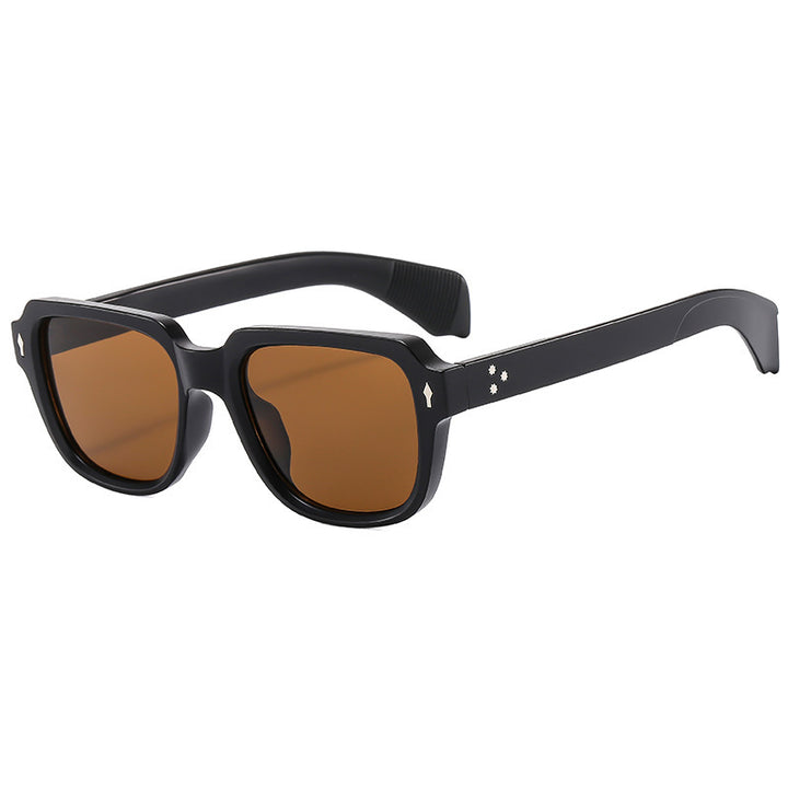 Dame Designer-solbrille i moderne firkantet stil Luvikno