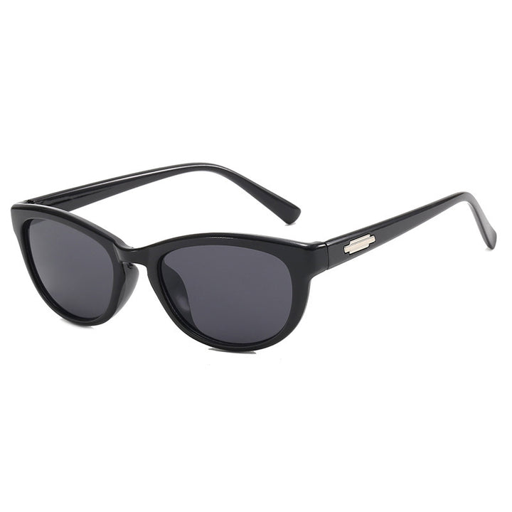 Dame Cat-Eye solbriller med elegant design og UV-beskyttelse Luvikno