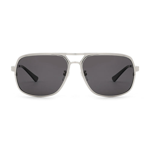 Dame stor solbrille i moderne design med robust ramme Luvikno