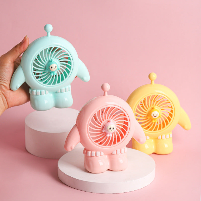 Unisex Morsom Håndvifte i kreativt Robotdesign Luvikno